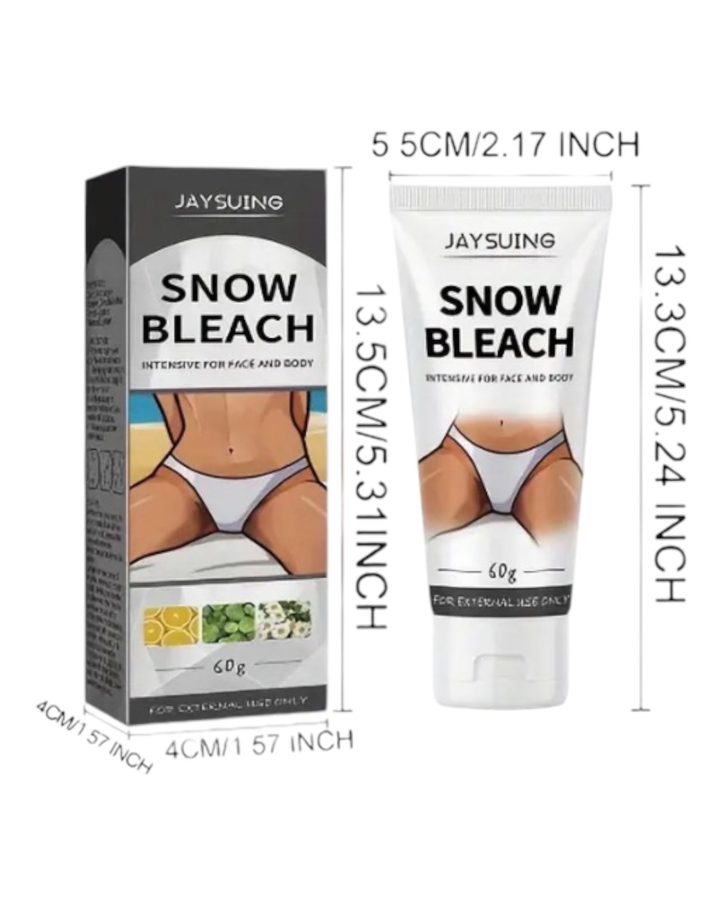 Snow Bleach -Inner thigh