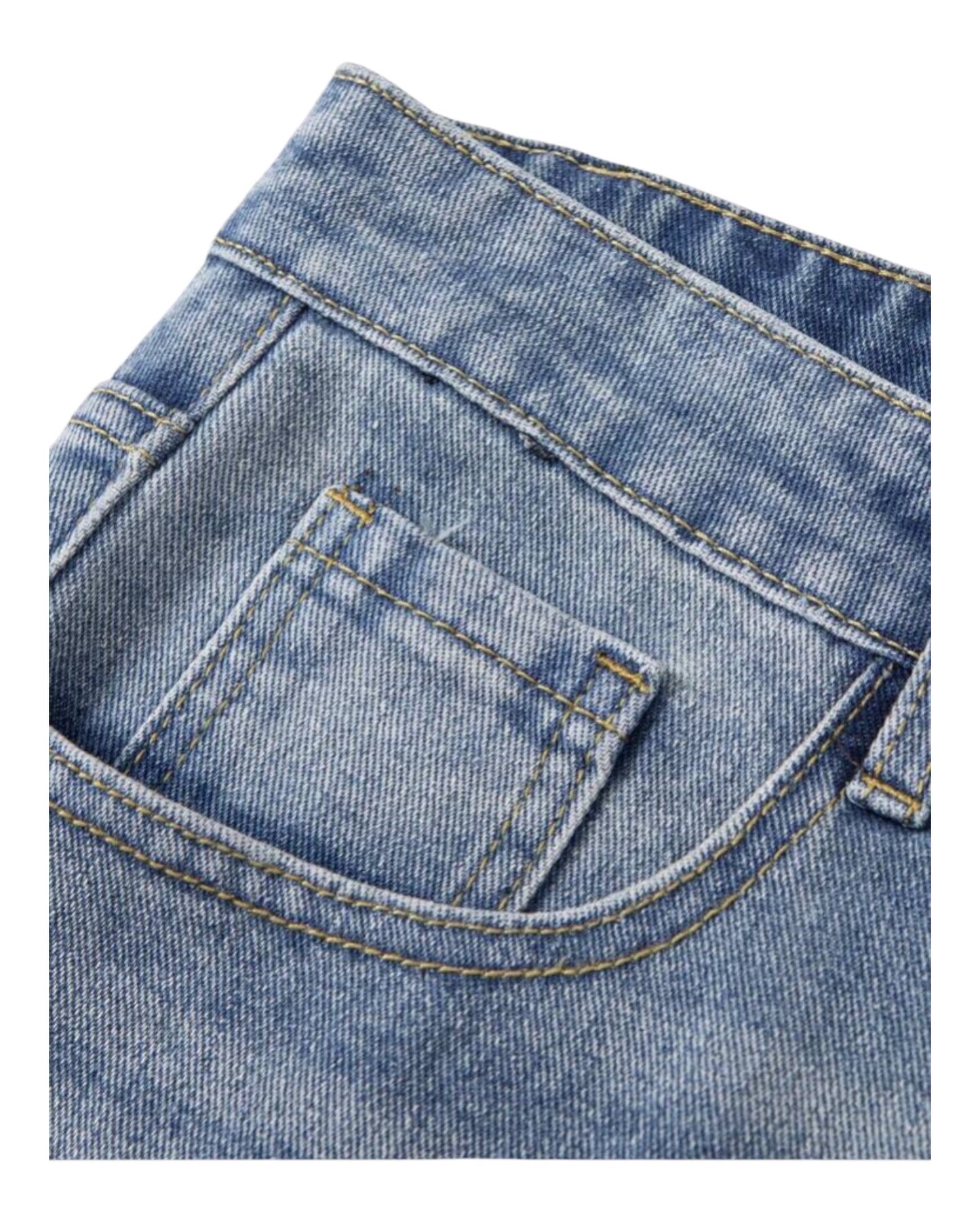 Loose Retro Flare Leg Jeans