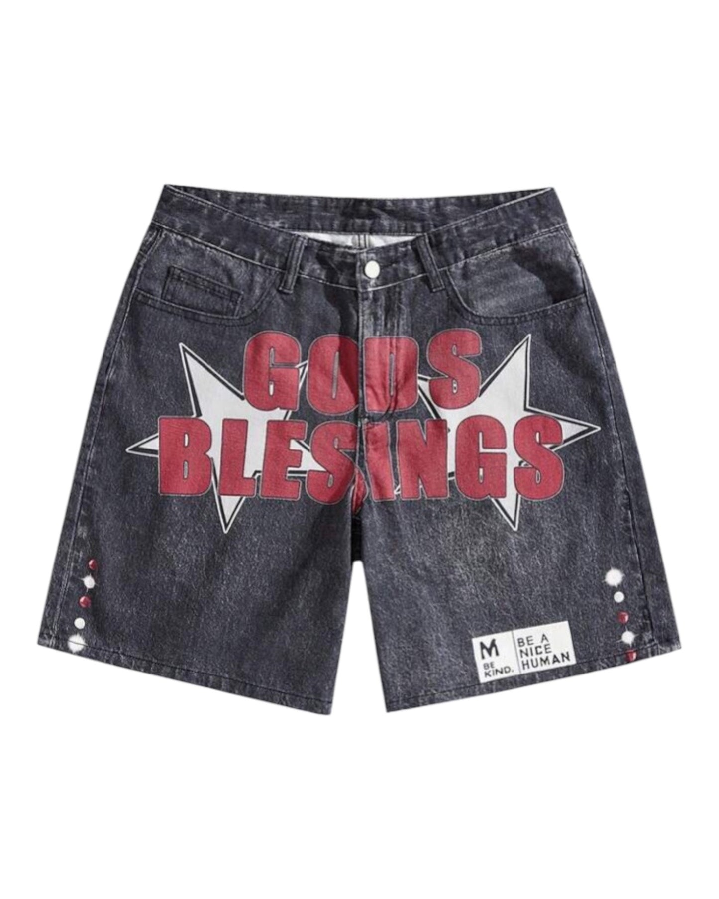 Wide Leg Loose Fit Jeans With Multiple Cargo Pockets