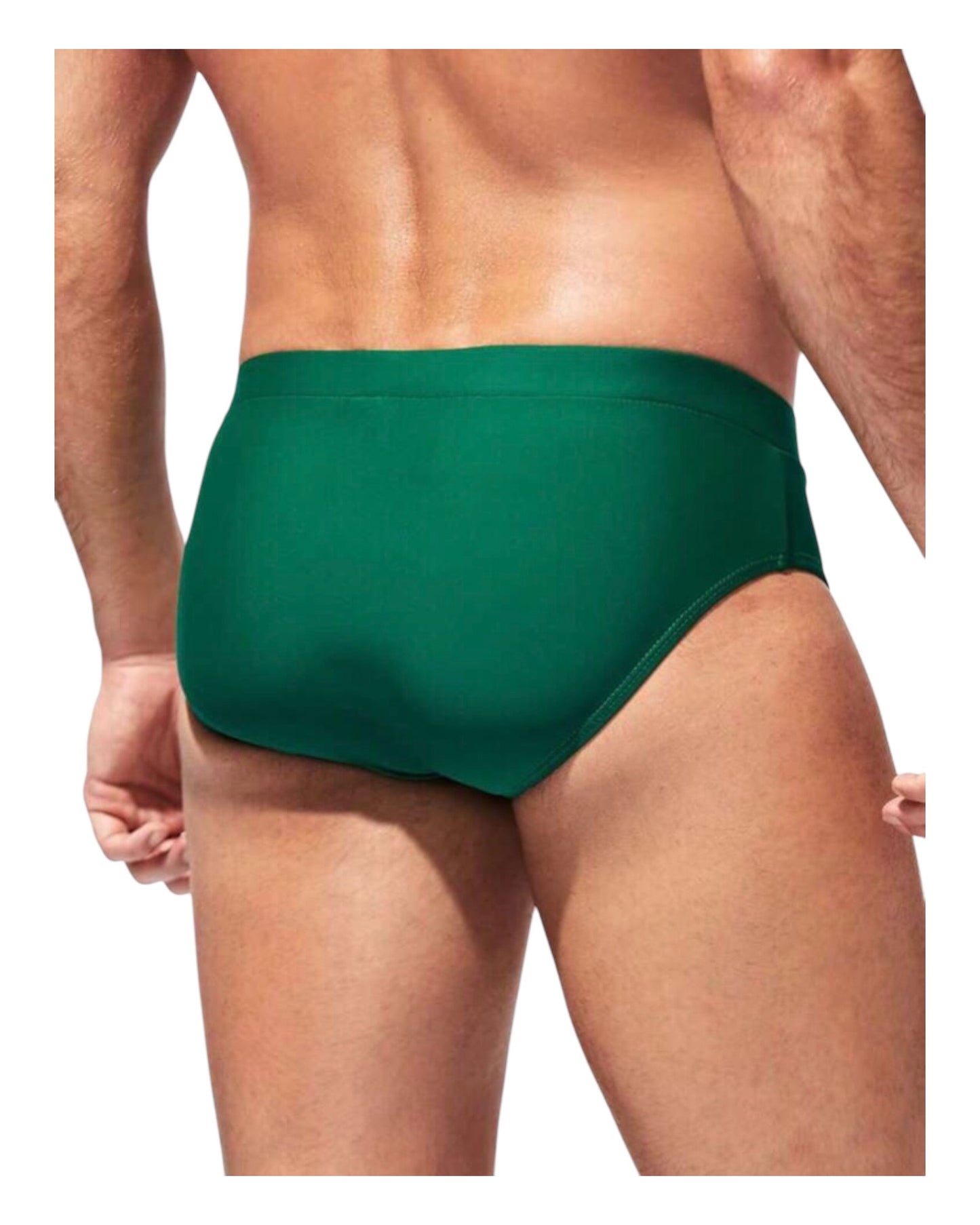 Vacation Solid Swim Brief Green
