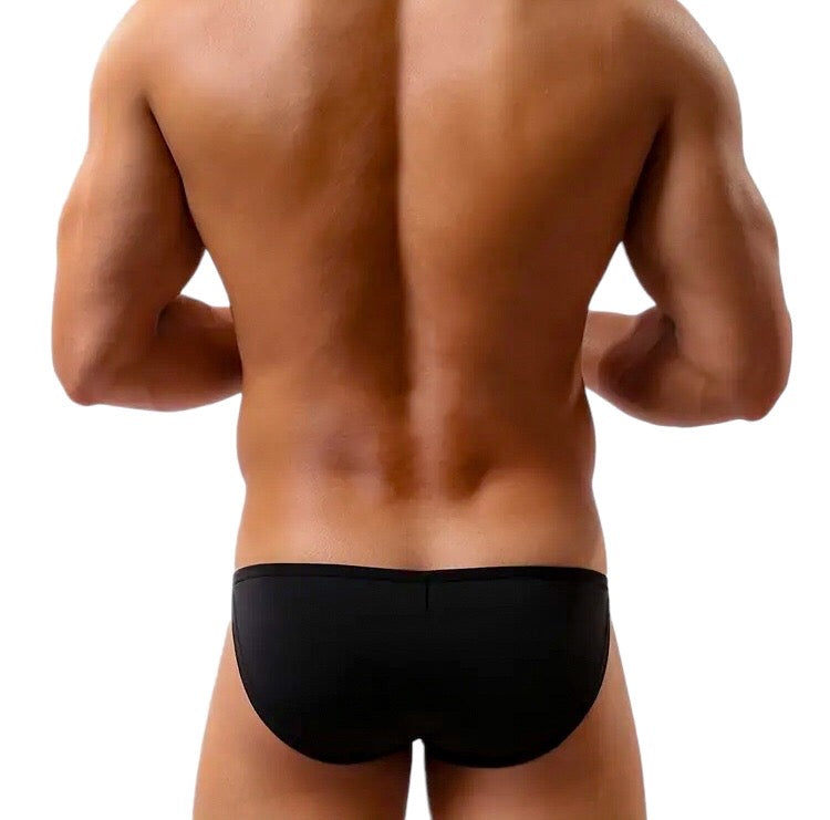 The Brave Person Black Stetch Nylon Bikini