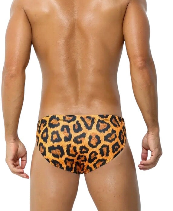 Leopard Print Speedo