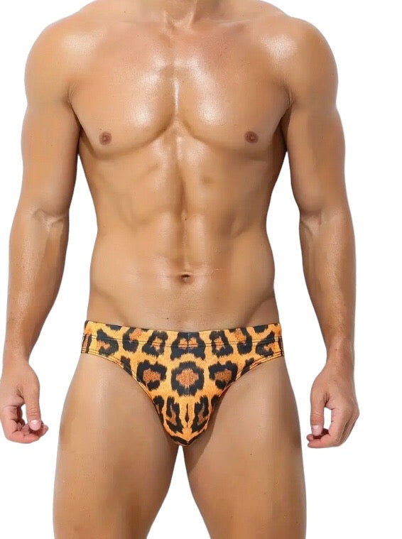 Leopard Print Speedo