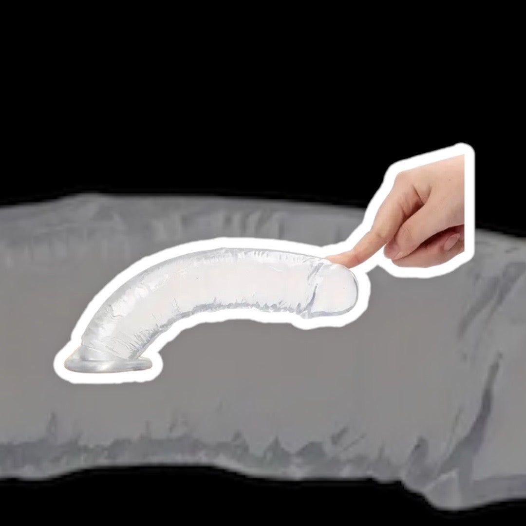 Transparent  dildo(South African Size)