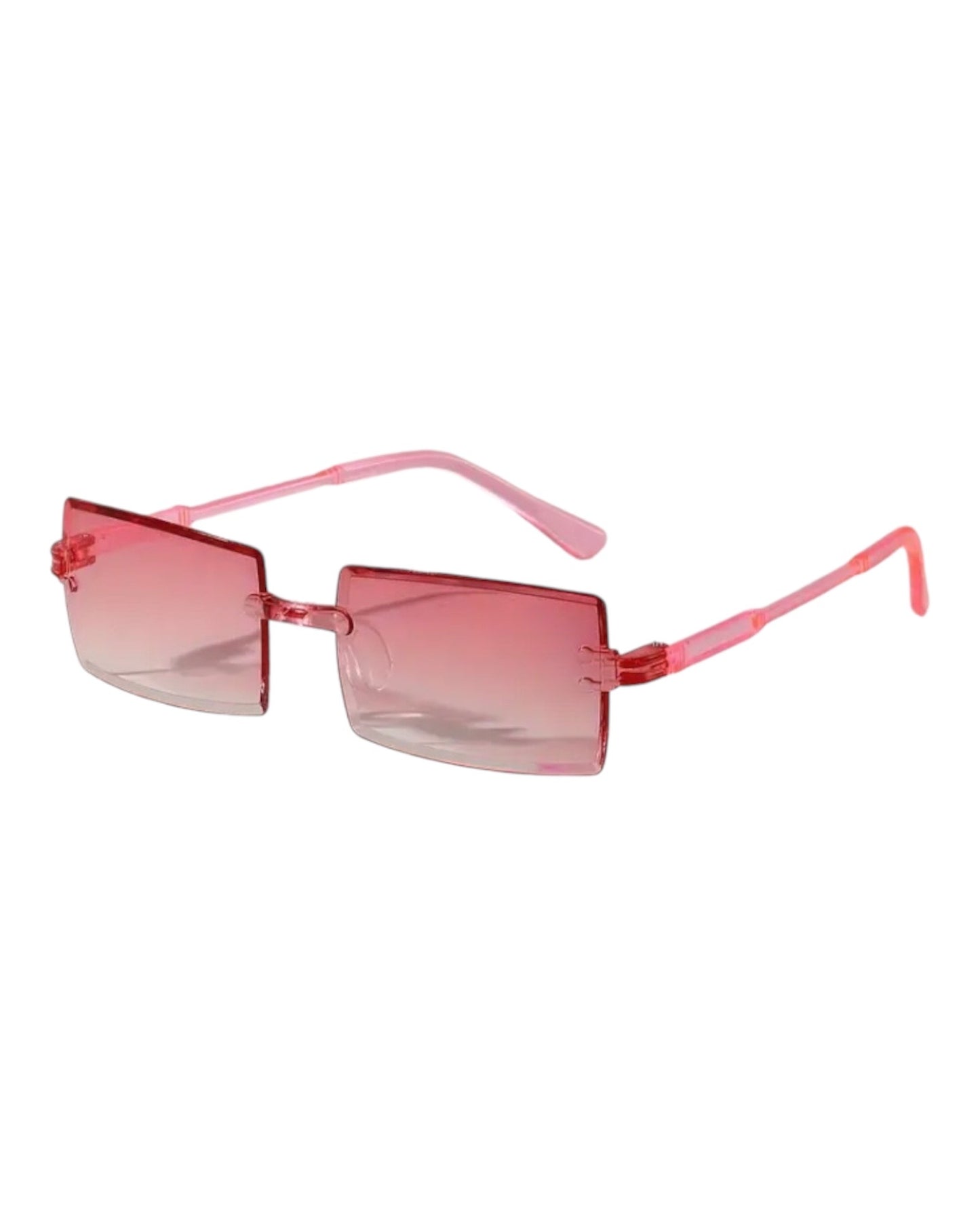 Pink Frameless glasses