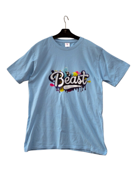 T Shirt(Blue) -The beast Merchandise