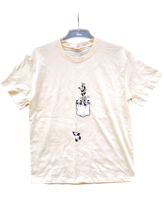 Cream White T Shirt- The beast Merchandise
