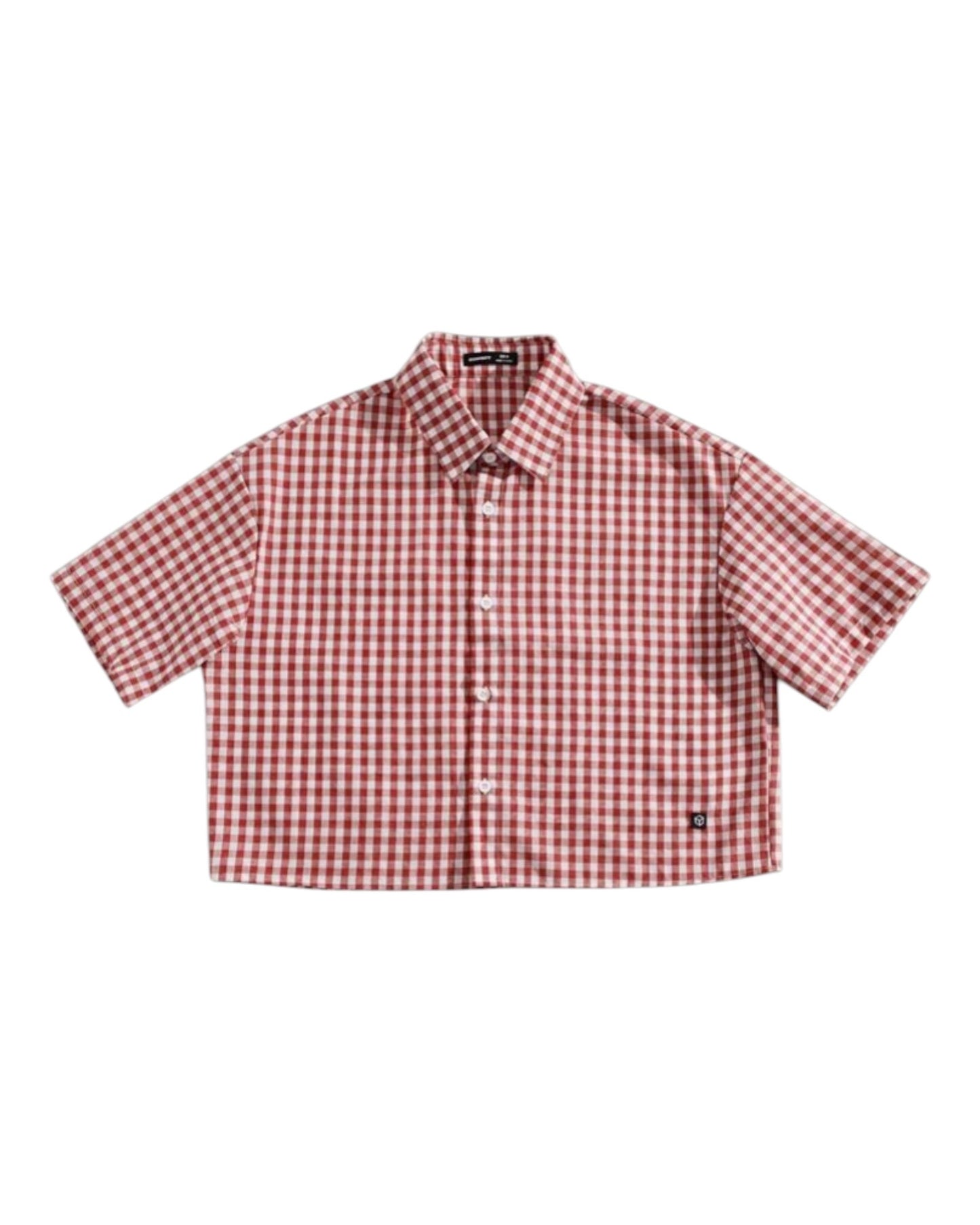 Cropped Shirts  (Red)