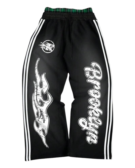 Elastic Waist Loose Casual Sweatpants