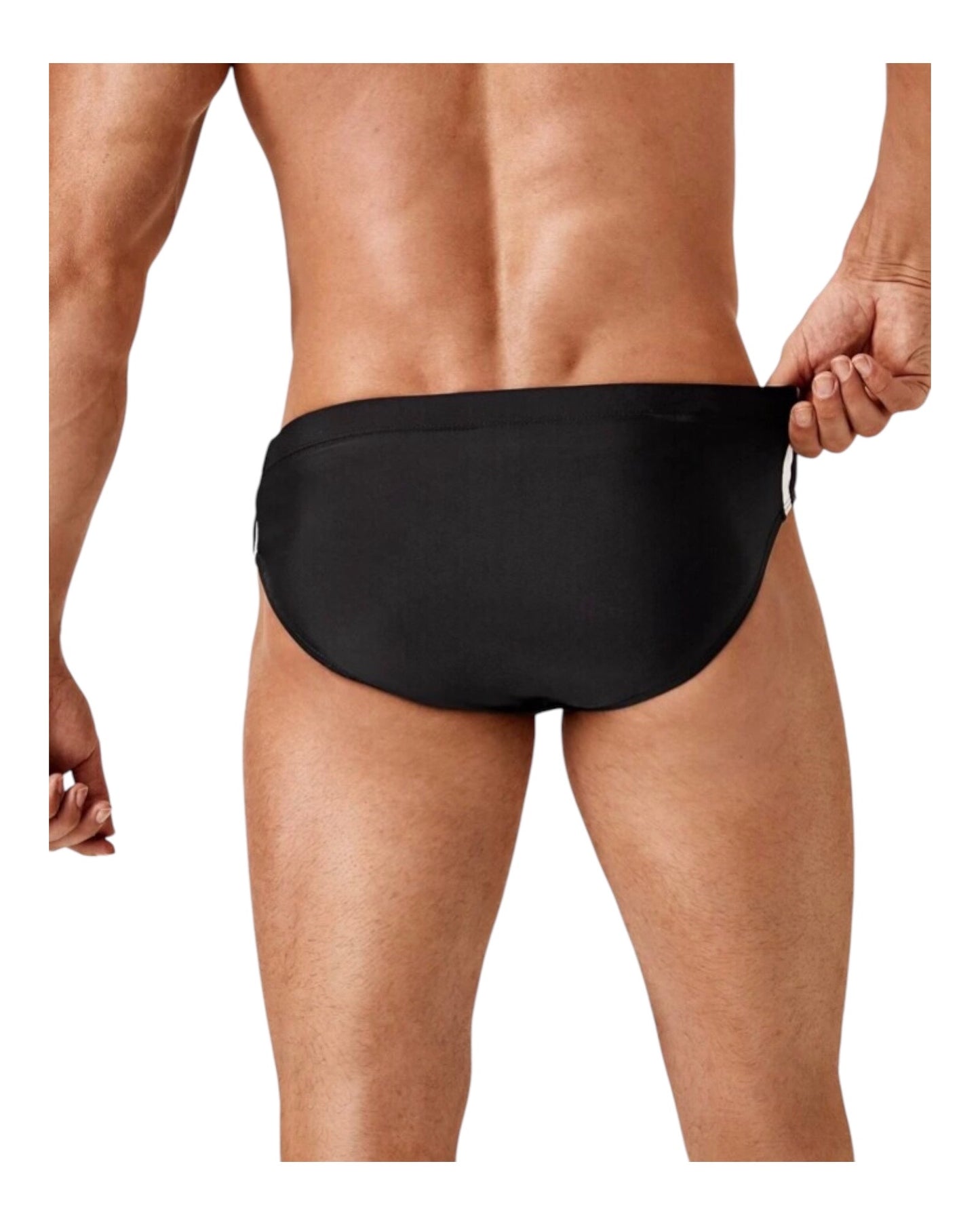 Manfinity Men Contrast Panel Swim