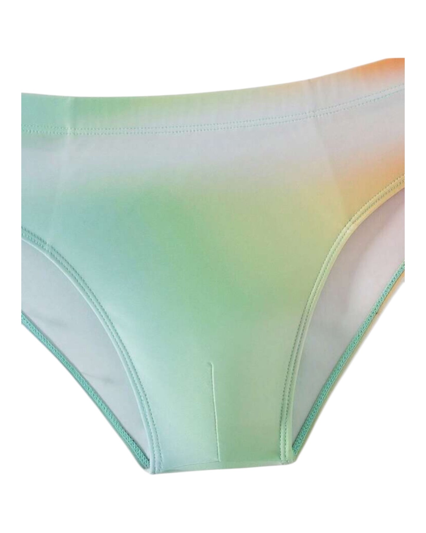 Gradient Color Triangle Swimming Shorts