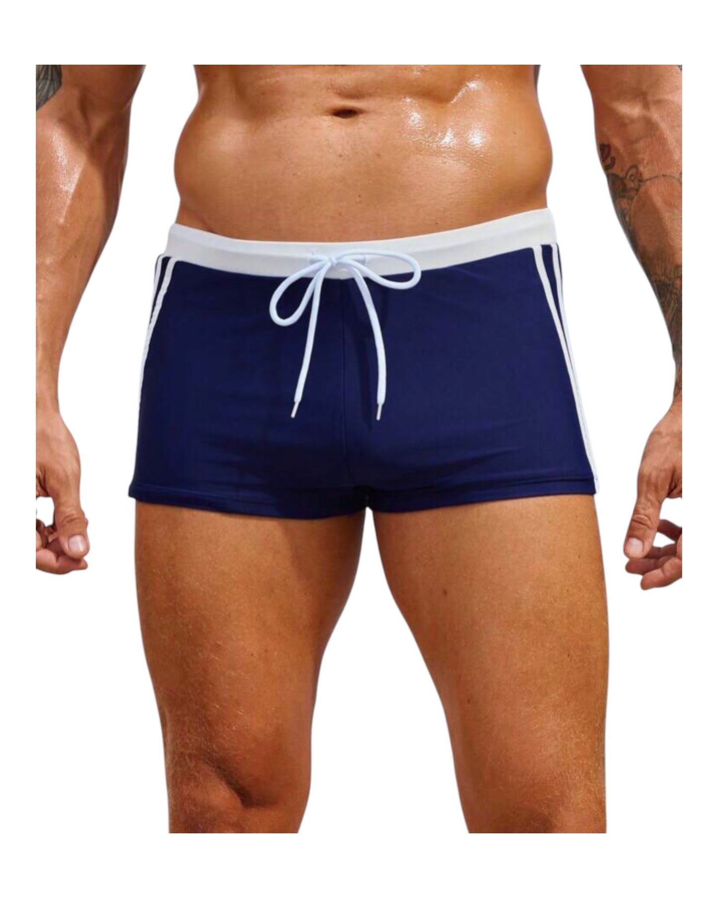 Striped Swimwear Shorts(